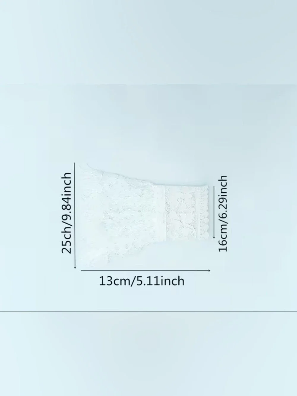 Elegant White Lace Fingerless Gloves for Women